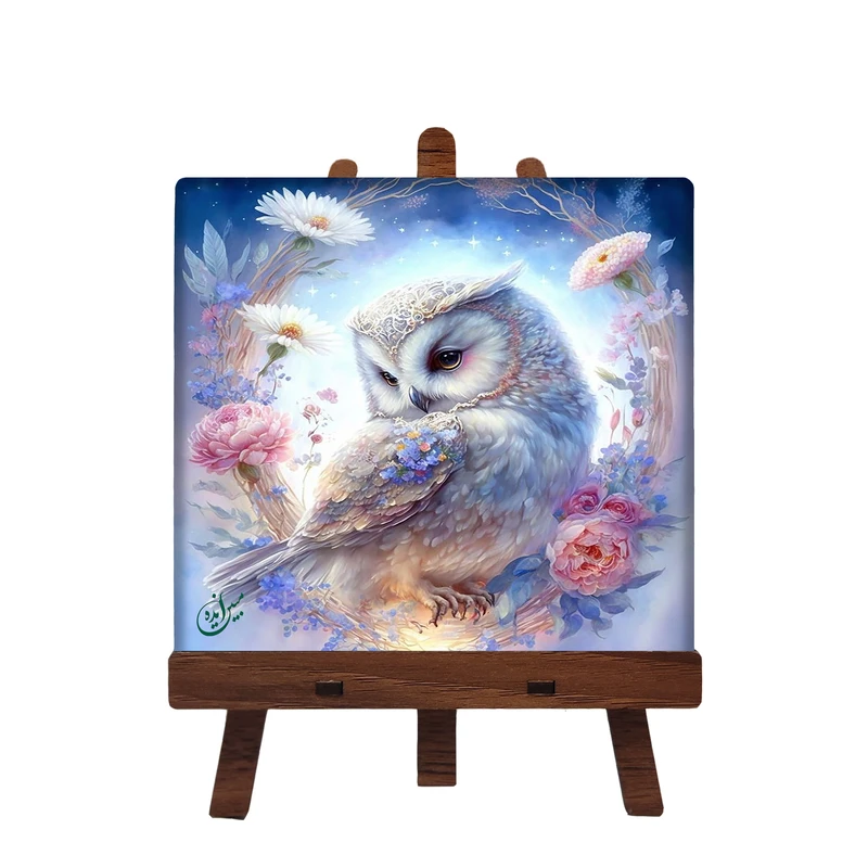 کاشی مبین ایده مدل جغد ch10 کد 1399 به همراه پایه