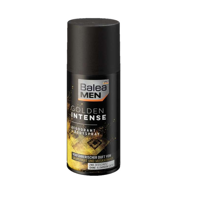 اسپری بدن مردانه باله آ مدل Golden Intense حجم 150 میلی لیتر اسپری بدن مردانه باله آ مدل Golden Intense حجم 150 میلی لیتر