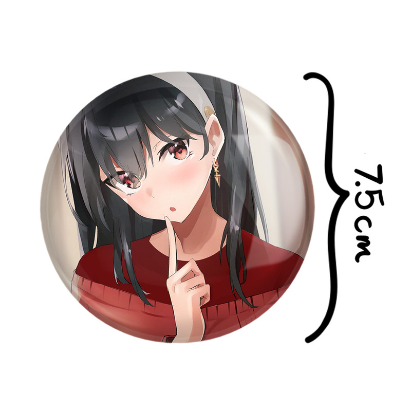 آینه جیبی خندالو طرح یور فورجر انیمه اسپای ایکس فمیلی Spy x Family مدل تاشو کد 17728