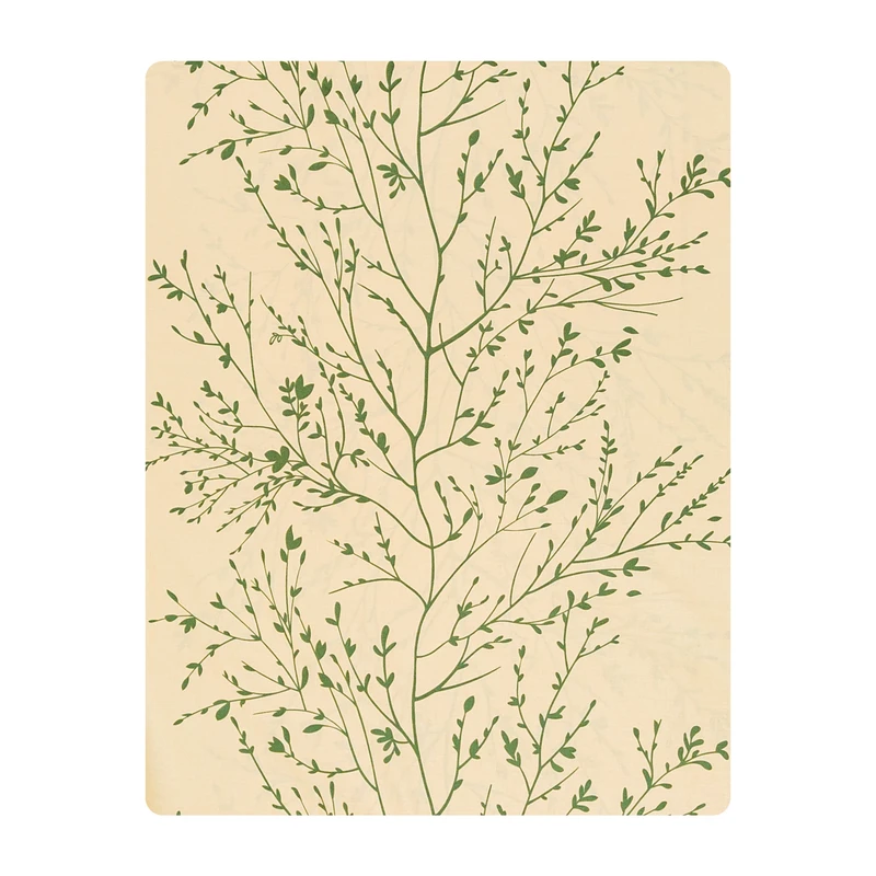 ملحفه تشک مهمان فیلور آدنو مدل شاخه کد FI19 سایز 90x190 سانتی متر