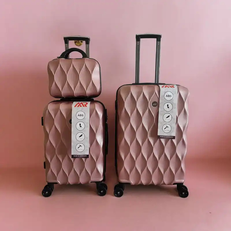 مجموعه سه عددی چمدان ام آر مدل لوزی