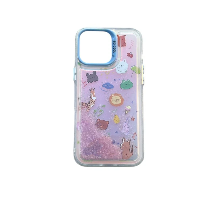 کاور مدل اکلیلی طرح حیوانات کد an491 مناسب برای گوشی موبایل اپل iphone 16 promax