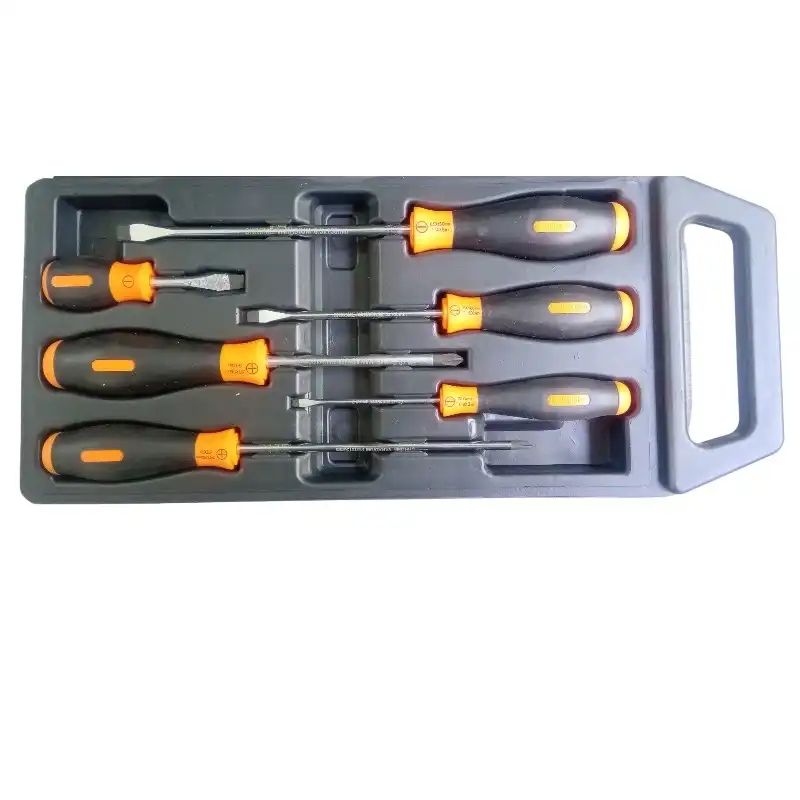 پیچ گوشتی چهارسو و دو سو هالی استار مدل SD6PC-Y بسته 6 عددی