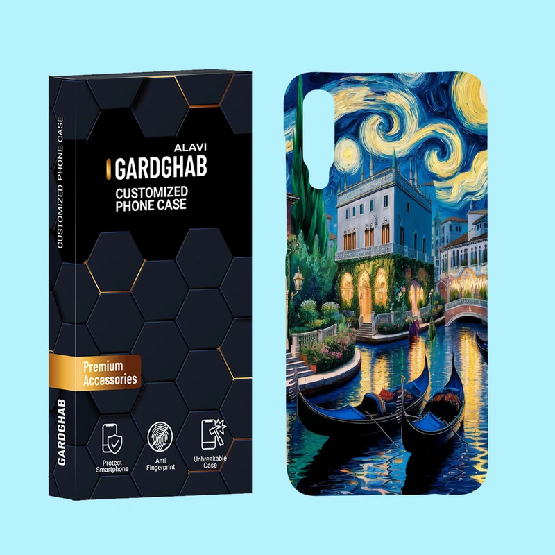 کاور گارد قاب علوی مدل هنری مناسب برای گوشی موبایل سامسونگ Galaxy A50 / A50s / A30s