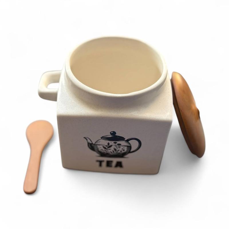 بانکه مدل مربع طرح Tea