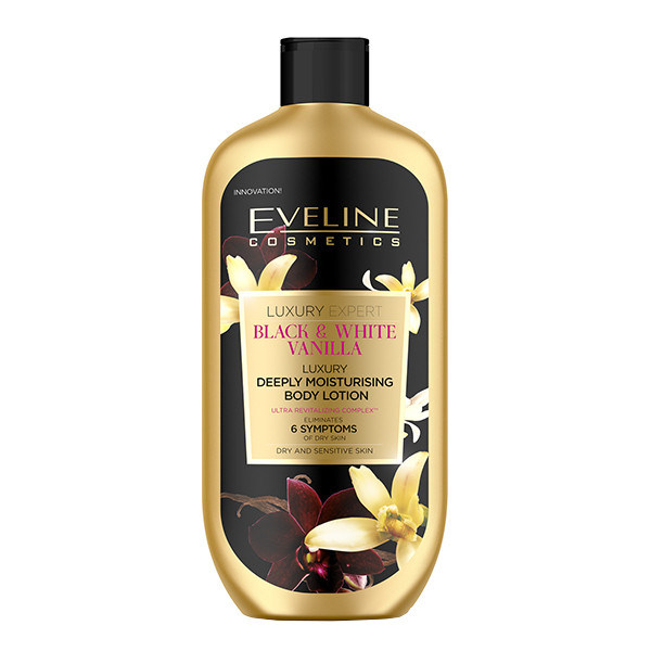 لوسیون بدن اولاین مدل Black White Vanilla حجم 350 میلی لیتر لوسیون بدن اولاین مدل Black White Vanilla حجم 350 میلی لیتر