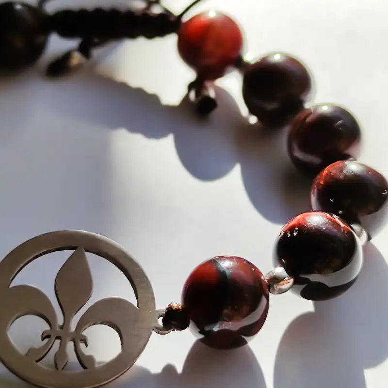 دستبند نقره مدل تهران