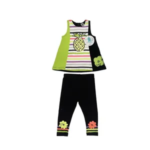 ست تونیک و شلوار دخترانه توک توک مدل 123