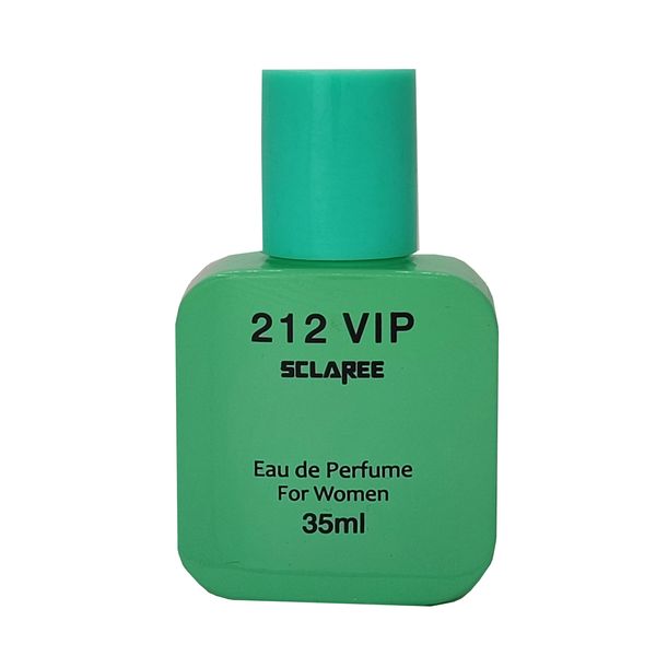 عطر جیبی زنانه اسکلاره مدل 212 VIP حجم 35 میلی لیتر 