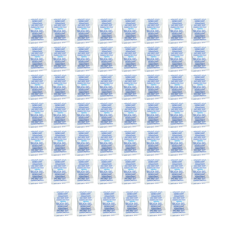 رطوبت گیر silica gel مدل RETIRO وزن 1 گرم بسته 1000 عددی