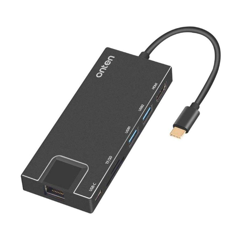 هاب USB-C هفت پورت اونتن مدل 9180