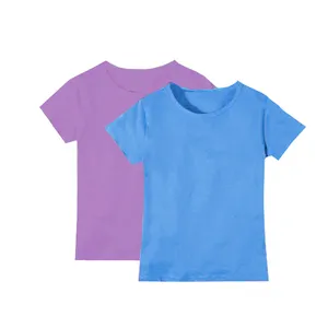 تی شرت آستین کوتاه دخترانه پیپرتس مدل 052Rt مجموعه 2 عددی