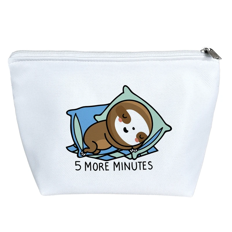 کیف لوازم آرایش دخترانه خندالو مدل تنبل خوابالو کد 3564