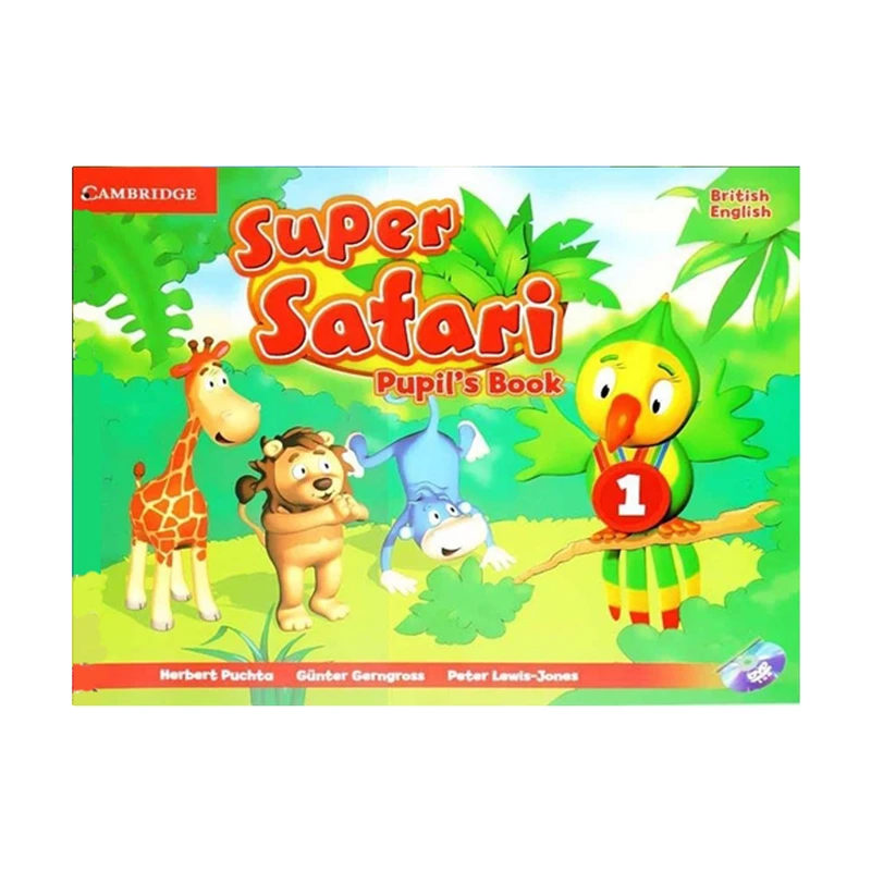 کتاب British English Super Safari 1 اثر جمعی از نویسندگان انتشارات دانشگاه کمبریج
