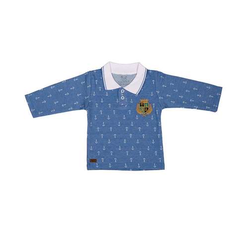 پولوشرت آستین بلند نوزادی کد 004