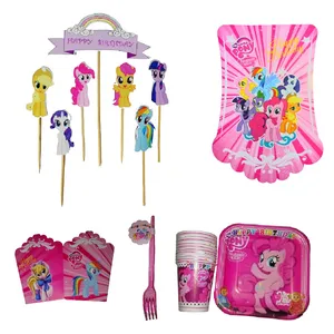 مجموعه 48 عددی تم تولد طرح اسب پونی کوچولو