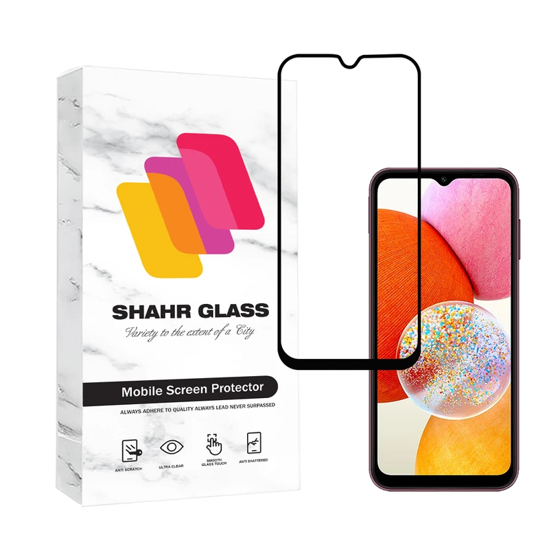 محافظ صفحه نمایش سرامیکی شهر گلس مدل CRMSNWSH مناسب برای گوشی موبایل سامسونگ Galaxy A22 5G / A14 4G / A14 5G