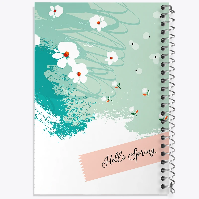 دفتر مشق 50 برگ خندالو طرح مینیمال کد N1489