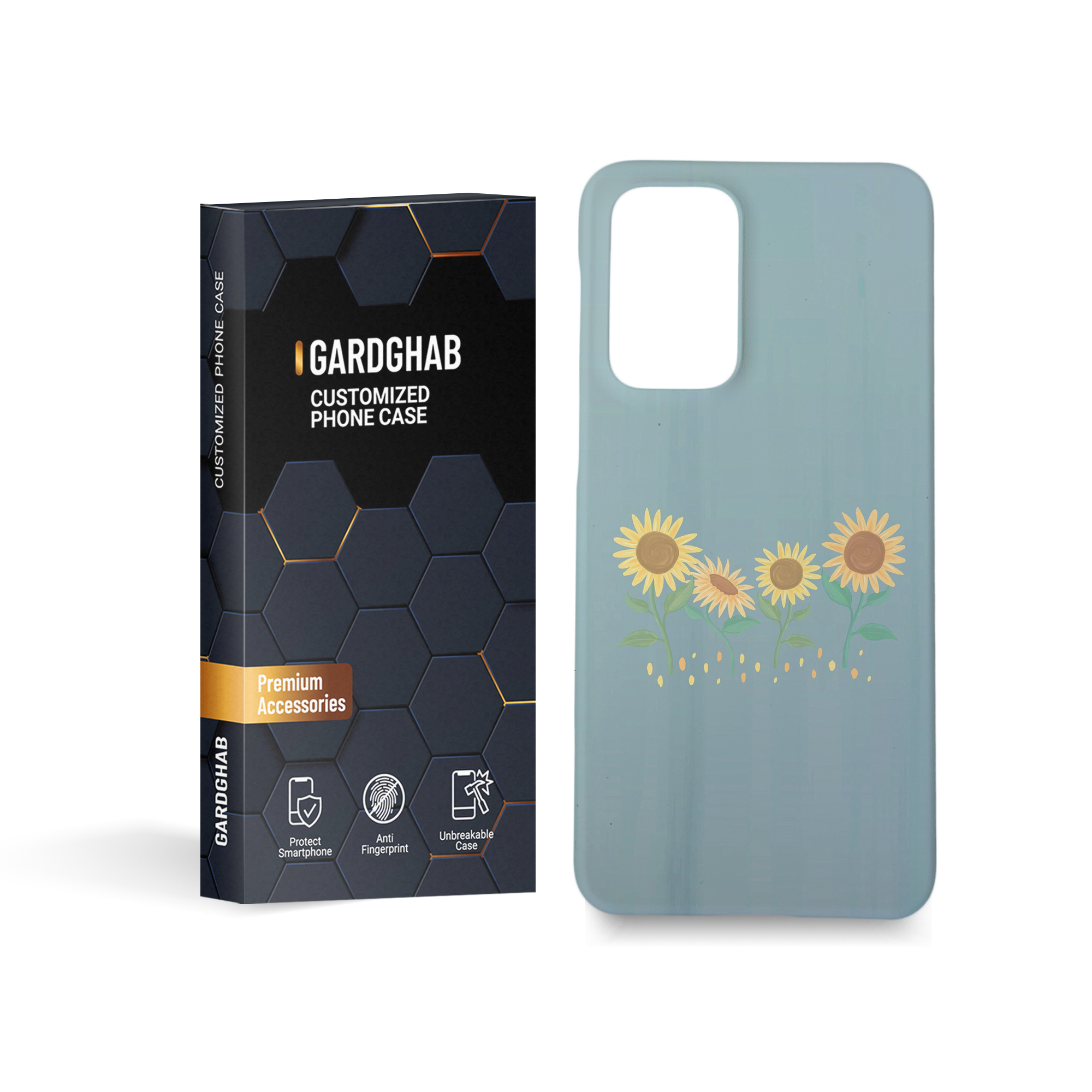 کاور گارد قاب مدل گل مناسب برای گوشی موبایل سامسونگ Galaxy A33
