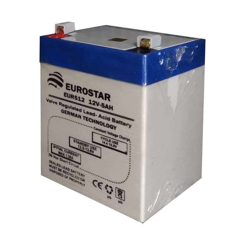 باطری دزدگیر مدل ZCAM EUROSTAR 12V-5AH
