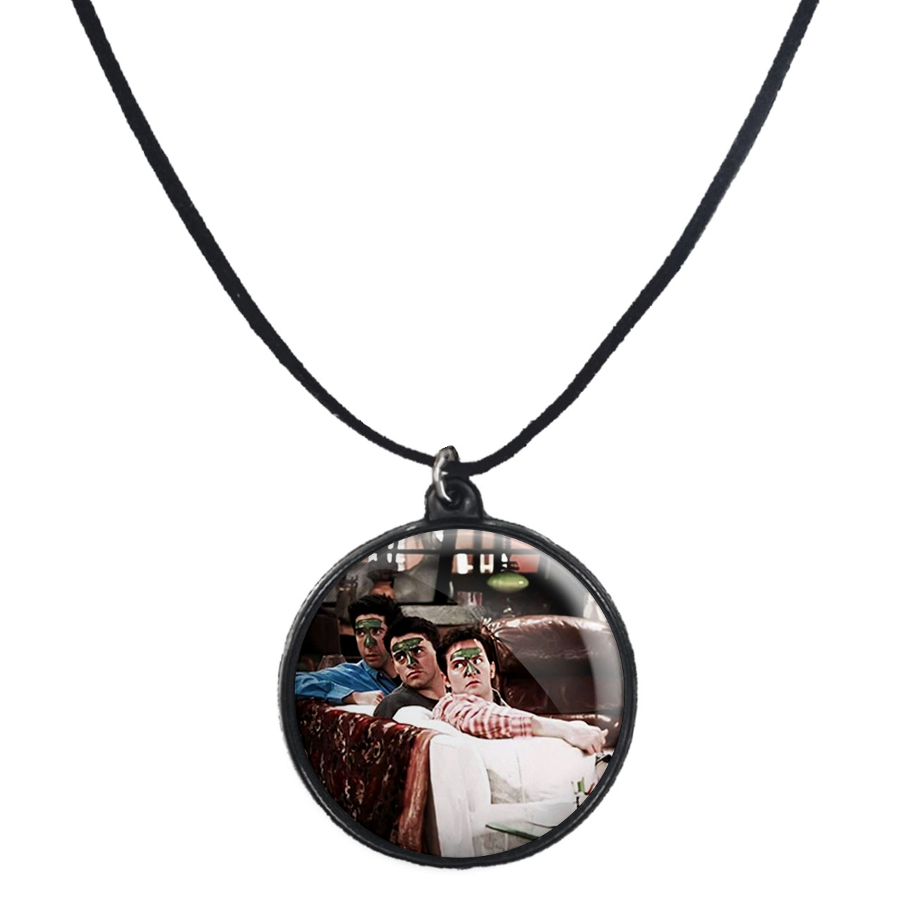 گردنبند پرمانه طرح فرندز کد pmb.18835 مدل دو طرفه