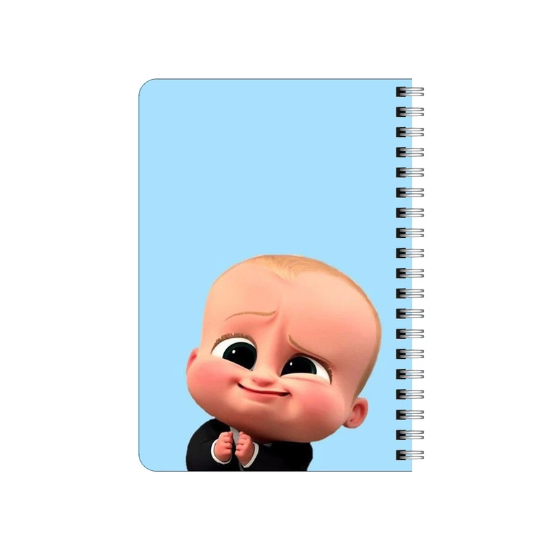 دفترچه یادداشت بامبیلیپ مدل چوبی طرح بچه رئیس کد 0329010