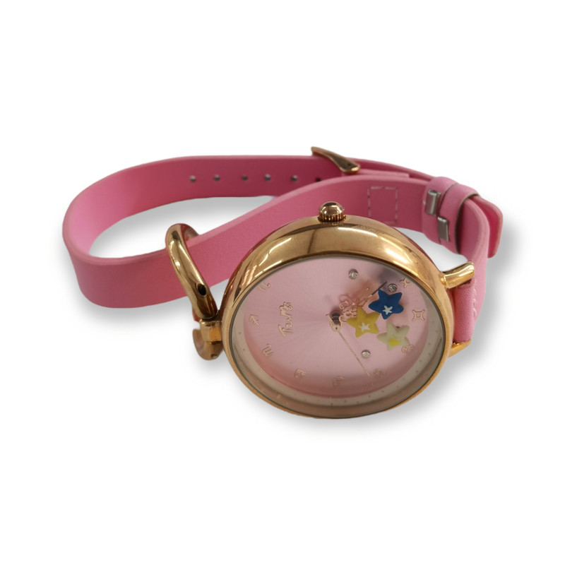 ساعت مچی عقربه ای دخترانه مدل Tianmei کد 01 ساعت مچی عقربه ای دخترانه مدل Tianmei کد 01