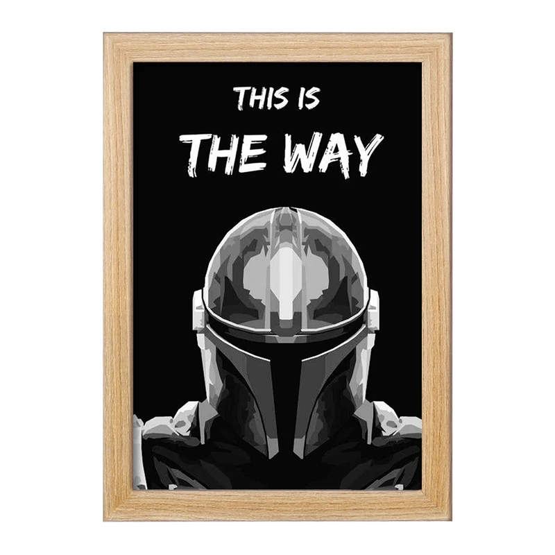 تابلو خندالو مدل جنگ ستارگان (Star Wars) کد F10752