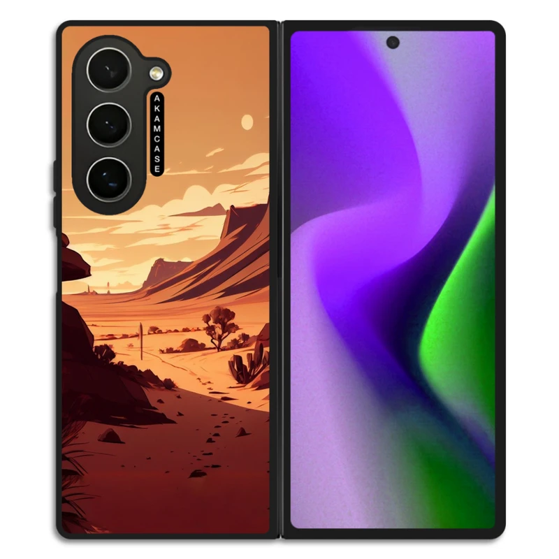 کاور آکام مدل AMC-WSGZFOLD6-DESERT-21 مناسب برای گوشی موبایل سامسونگ Galaxy Z Fold 6