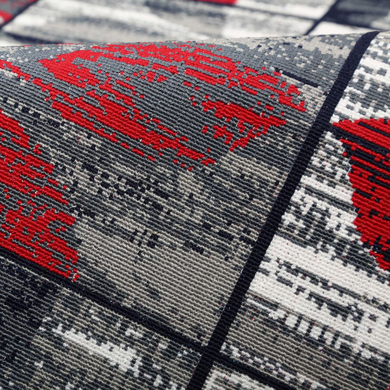 گلیم ماشینی دنیای فرش مدل گل آرا کد 24 گلیم ماشینی دنیای فرش مدل گل آرا کد 24