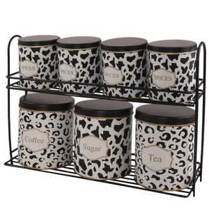 بانکه مدل PJ-107833 مجموعه 7 عددی به همراه استند