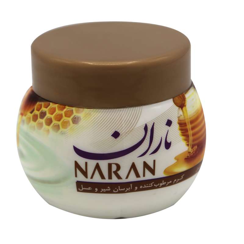 کرم مرطوب کننده ناران مدل شیر عسل حجم 180 میلی لیتر