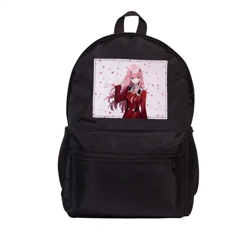 کوله پشتی طرح انیمه darling in the franxx کد 7126 به همراه جامدادی