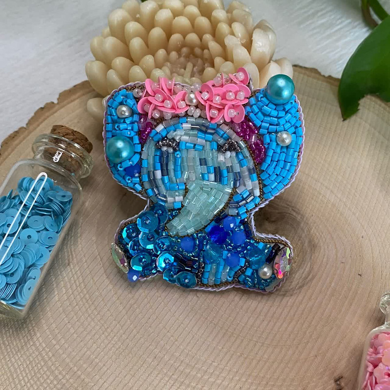 گل سینه دخترانه مدل GS116