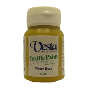 رنگ پارچه وستا مدل ochre-608 حجم 60 میلی لیتر
