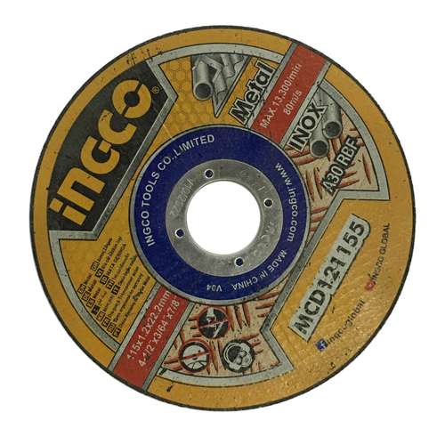 صفحه سنگ برش استیل اینکو مدل MCD121155