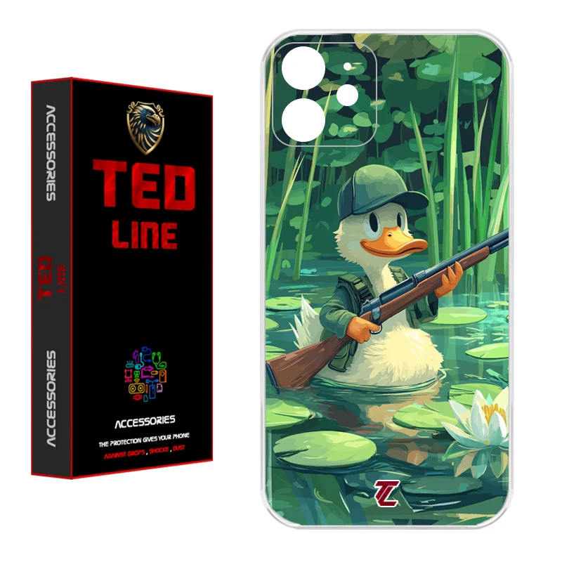 کاور تد لاین طرح اردک کد 1123 مناسب برای گوشی موبایل اپل Iphone 12