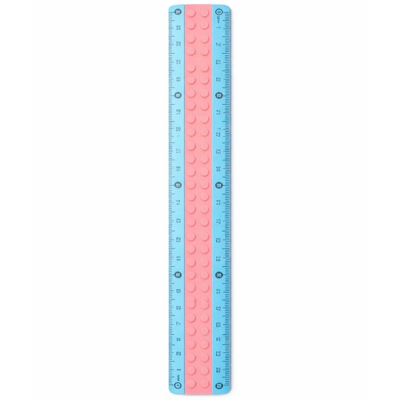 خط‌کش 30 سانتی‌متری اسکول فنس مدل Soft Grip
