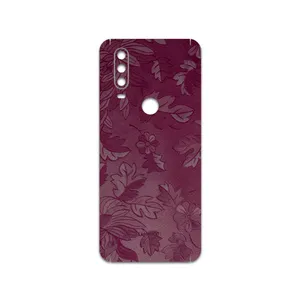 MAHOOT Red-Wildflower Cover Sticker for motorola One Action