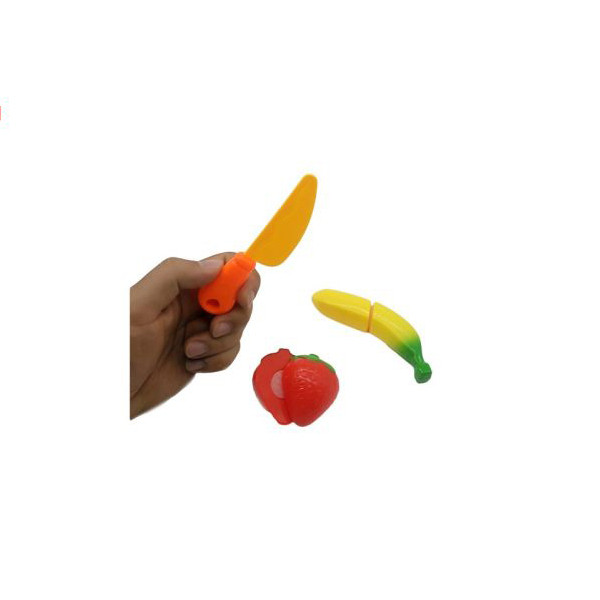 اسباب بازی طرح میوه برشی مدل Cut fruit vegetable مجموعه 7 عددی