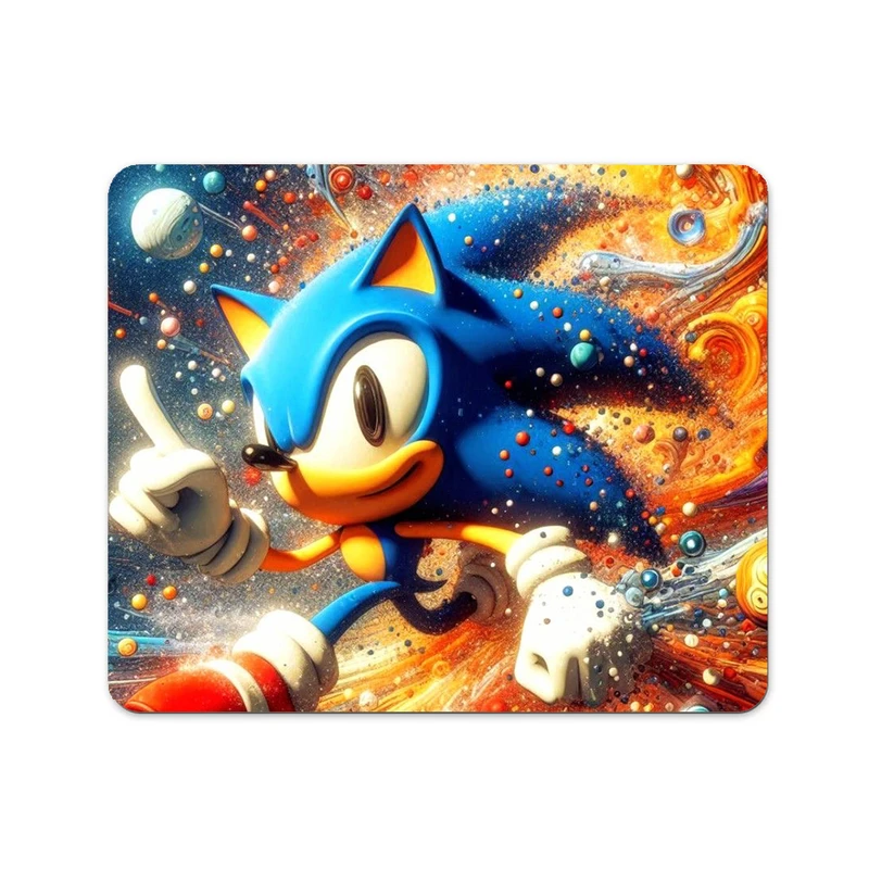  ماوس پد پاد آفرین طرح سونیک کد 859 سایز 19*24 سانتی متر 