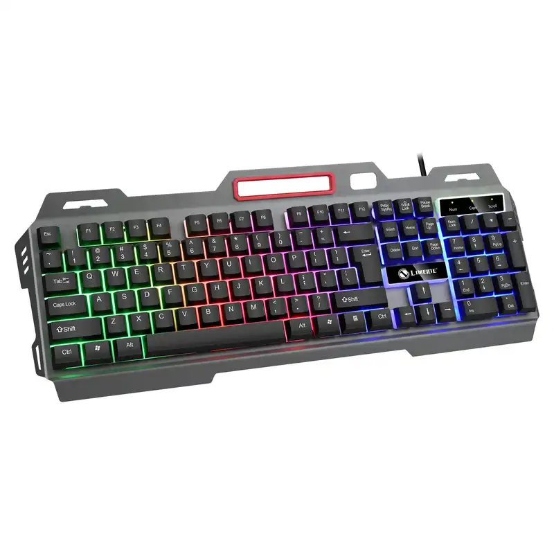 کیبورد مخصوص بازی لایماید مدل RGB-K19 کد MOBILE STAND-2024