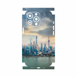 MAHOOT Shanghai-City-FullSkin Cover Sticker for Apple iphone 13 Pro