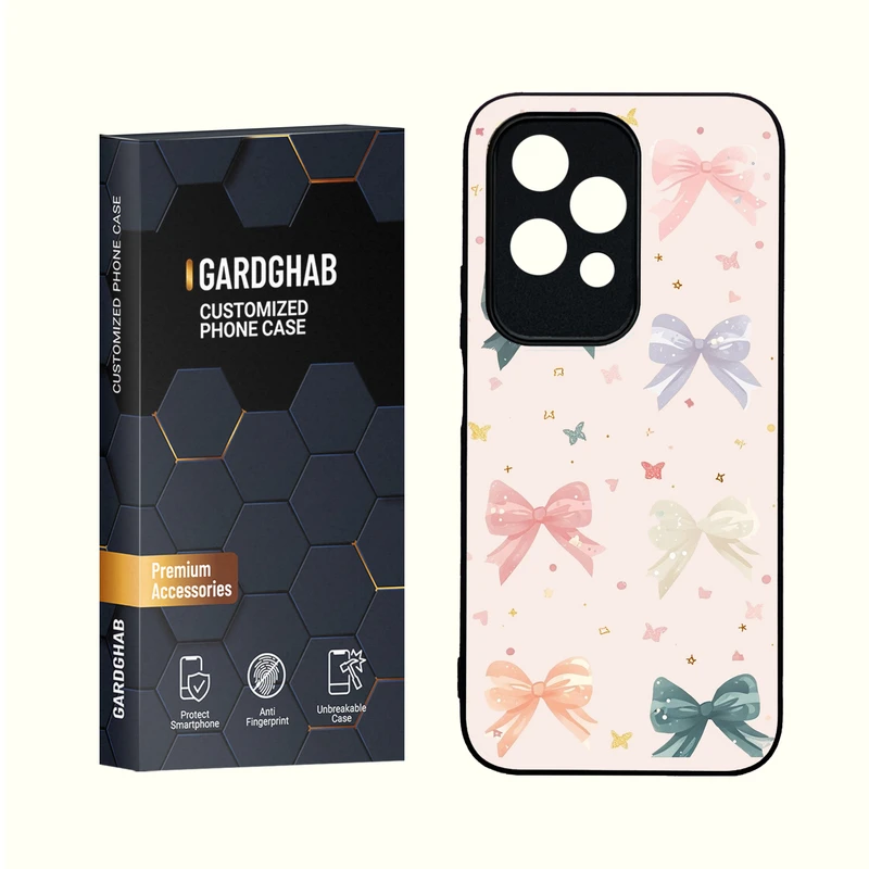 کاور گارد قاب مدل دور ژله ای  گلس دخترانه مناسب برای گوشی انر Honor 200Lite 5G