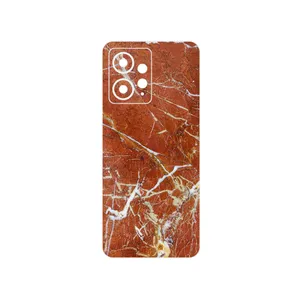 MAHOOT Red Marble Cover Sticker for Xiaomi Redmi Note 12 4G