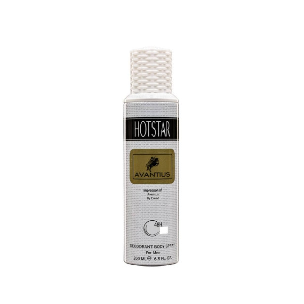 اسپری دئودورانت مردانه هات استار مدل Avantius حجم 200 میلی لیتر اسپری دئودورانت مردانه هات استار مدل Avantius حجم 200 میلی لیتر