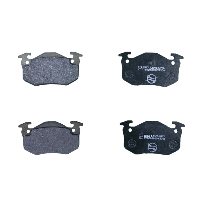 لنت ترمز عقب ایستا لنت آریا مدل 0974 مناسب برای پژو 206 تیپ 5