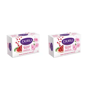 صابون شستشو دورو مدل عصاره انار و کشمیر تحت لیسانس وزن120 گرم مجموعه 2 عددی