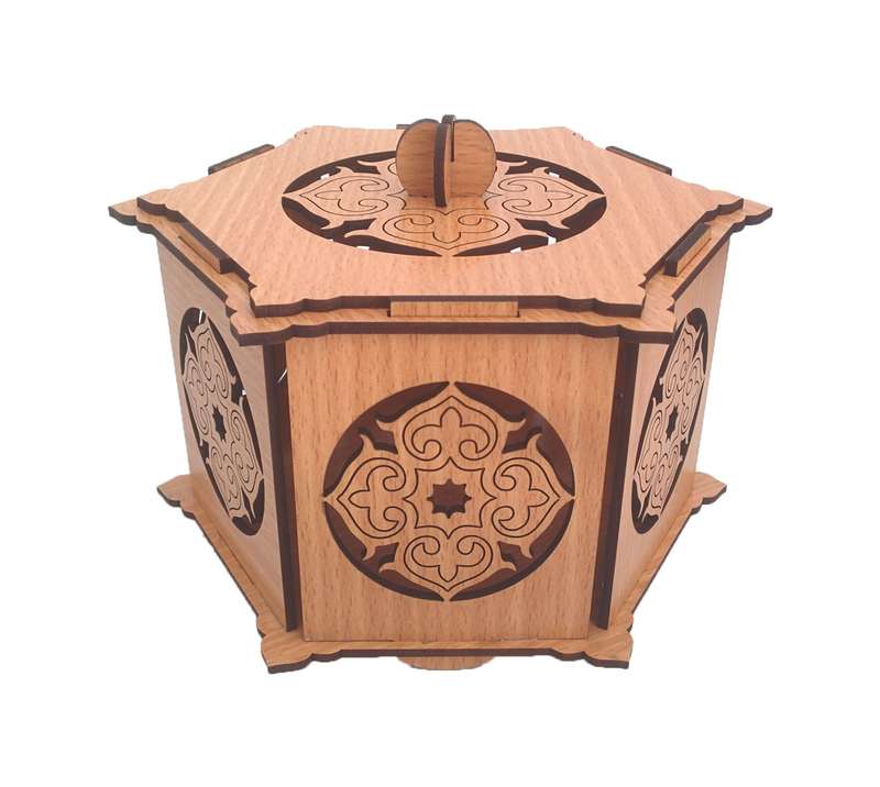 شکلات خوری مدل چوبی co444