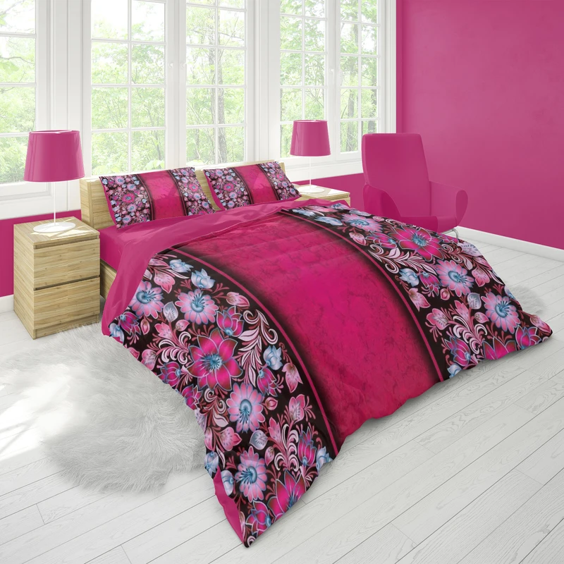 سرویس خواب 2 نفر 6 تکه مدل B258 میکروچاپ دیجیتال   